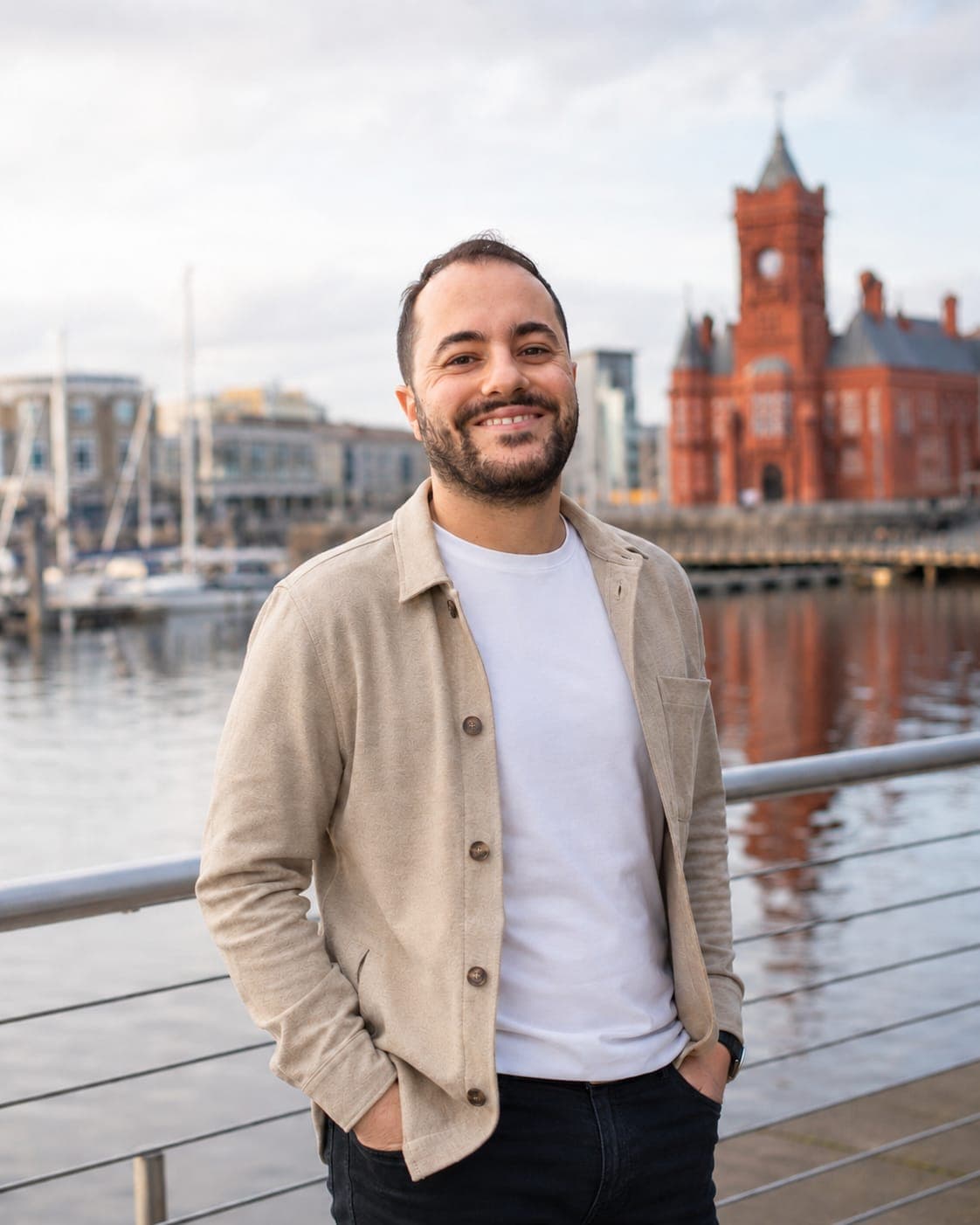Portrait of Jad El Omeiri, founder of WeGrow.