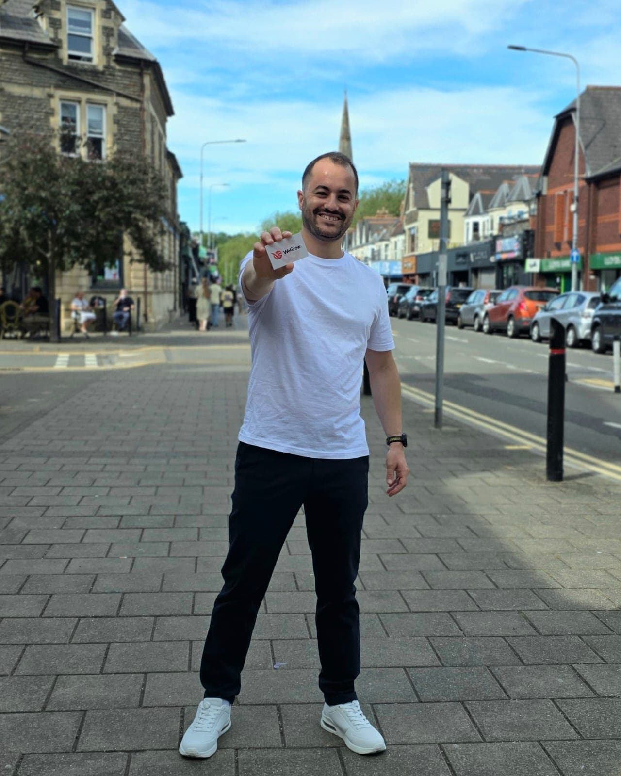 Portrait of Jad El Omeiri, founder of WeGrow.