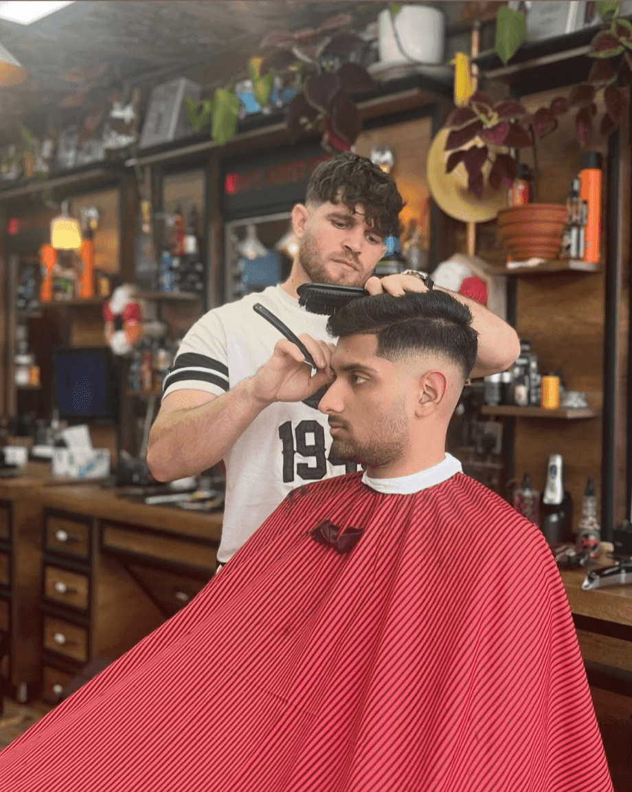 Adam's Barber Shop haircut