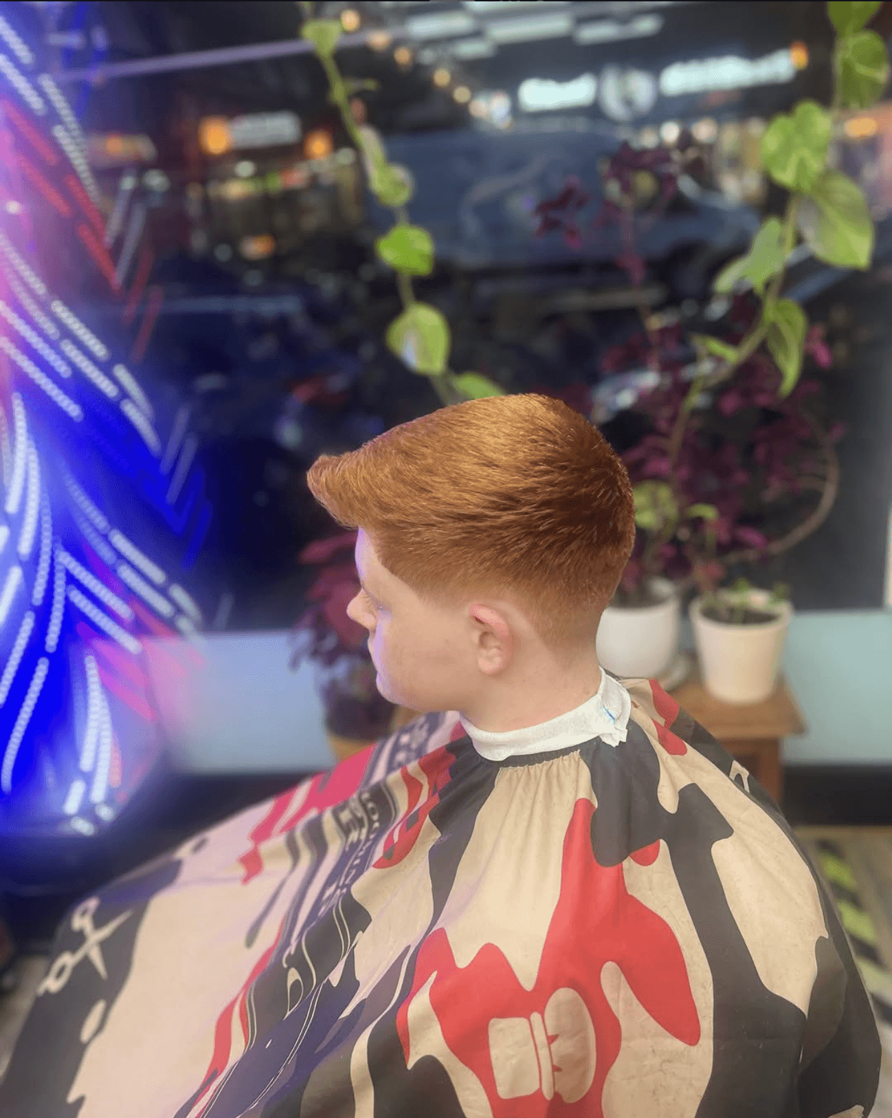 Adam's Barber Shop haircut